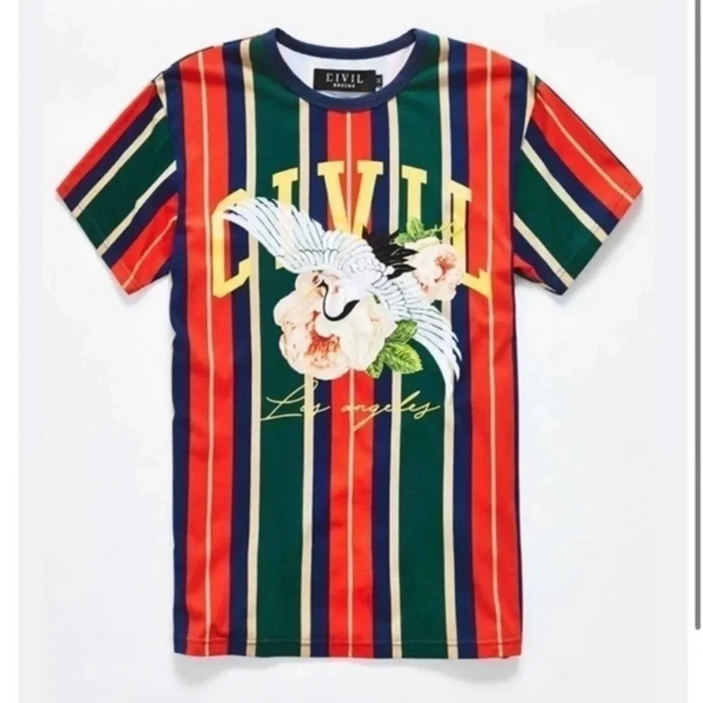 Civil Regime Men’s Glad Stripe Tee